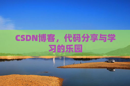 CSDN博客,代码分享与学习的乐园
